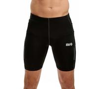 Time To Run Short de Course Professionnel à Séchage Rapide pour Homme avec Trois Poches XXL Ébène