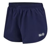 Time To Run Shorts De Course, De Gymnastique Et D'entraînement pour Hommes -Léger avec doublure à séchage rapide et Téléphone Mobile Poche Zippée Large Peacoat