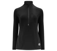 Time To Run Thermique Quick Dry Haut à Manches Longues Pour Courir l'hiver Avec Une Fermeture Éclair à l'encolure Pour Femmes 38 Jet