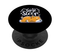 Time to Sleep Adorable Chien endormi PopSockets PopGrip Adhésif