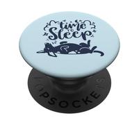 Time to Sleep Adorable Chien endormi PopSockets PopGrip Adhésif