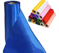 Time to Sparkle 29CM X 20M (Royal Blue) Satiné Rouleau Chemin de Table en Satin Ruban Chaise Echarpe Nœud Décorations Mariage Ceremonie