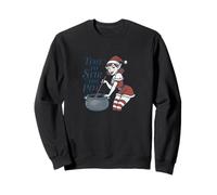 Time to Stir The Pot Elfe de Noël Amusant Sweatshirt
