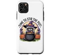 Time to Stir The Pot Raton Laveur Sorcière Halloween Coque pour iPhone 11 Pro Max