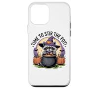 Time to Stir The Pot Raton Laveur Sorcière Halloween Coque pour iPhone 12 Mini