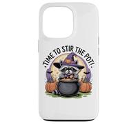 Time to Stir The Pot Raton Laveur Sorcière Halloween Coque pour iPhone 13 Pro