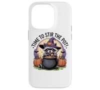 Time to Stir The Pot Raton Laveur Sorcière Halloween Coque pour iPhone 14 Pro
