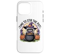 Time to Stir The Pot Raton Laveur Sorcière Halloween Coque pour iPhone 16 Pro Max