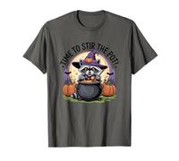 Time to Stir The Pot Raton Laveur Sorcière Halloween T-Shirt