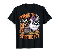 Time to Stir The Pot, Une oie d'halloween drôle et sorcière pour Femmes et Hommes T-Shirt