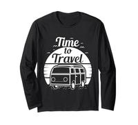 Time to Travel Caravan Camping Trailer Solo World Traveler Manche Longue