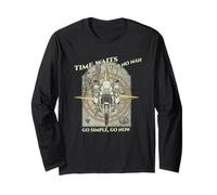 Time Waits for No Man Adventure ADV Riding Moto Manche Longue