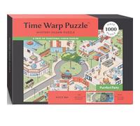 Time Warp Puzzle mystère de 1000 pièces pour Adultes Série Jour et Nuit - Un Puzzle Difficile, Difficile à Changer d'image pour résoudre Les problèmes de 67,6 x 48,9 cm (fête Purrfect)