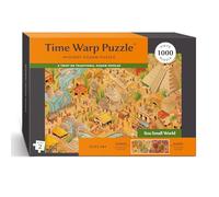 Time Warp Puzzle Series 2 - Scène cachée du lever du soleil au coucher du soleil | Puzzle de 1000 pièces pour adultes | Découvrez une histoire qui se transforme au fur et à mesure que vous construisez