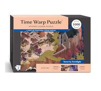 Time Warp Puzzle Series 2 - Scène cachée du lever du soleil au coucher du soleil | Puzzle de 1000 pièces pour adultes | Découvrez une histoire qui se transforme au fur et à mesure que vous construisez