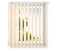 time4blinds - Store à lamelles - Store Vertical - lamelles pour Les Bureaux et pour la Maison et l'appartement - 120x210 cm - Abricot
