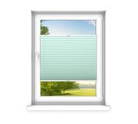 time4blinds - Store plissé sans perçage sur Mesure - Store plissé - Protection Contre Les Regards et Le Soleil - Montage Facile - Store plissé - Fertifplissee - 50x60 cm - Menthe