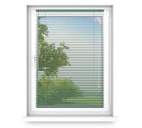 time4blinds - Stores intérieurs sans perçage - Stores en Aluminium pour fenêtres - Salon, Chambre, Cuisine, Bureau - avec Guidage par Cordon - Vert émeraude, Rechts, 800x1200