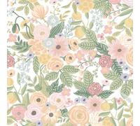 Timeet 41x300c autocollante Peinture murale fleurs rose Feuille autocollante Peinture murale à fleurs vintage à fleurs Feuille autocollante pour meubles étanche à 'eau vinyle Papier...