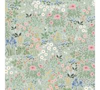 Timeet Papier peint autocollant vintage gris vert 44 x 300 cm Film autocollant en vinyle imperméable pour salon, chambre à coucher, cuisine, mur, meubles