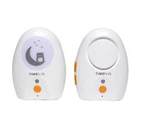 TimeFlys Paladin Moniteur audio pour bébé - Portable - Rechargeable - Extra longue portée jusqu'à 600 m - Veilleuse - Son cristallin - Camping