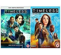 Timeless Season 1-2 [Official UK release] Complete DVD Collection + Special Features + Deleted Scenes + Gag Reel