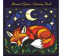 Timeless Stained Glass: Beautiful Designs to Color: Stained Glass Coloring for Relaxation