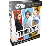 Timeline Twist Star Wars - Jeu De Société Dès 8 Ans - Testez Vos Conaissances Sur La Saga Star Wars - Jeu De Cartes - 2 Modes Coopératif Ou Compétitif - 2 À 6 Joueurs - 20 Min - En Françai[Z1162]