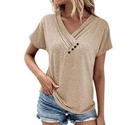 TIMEMEAN Blouse Femme Manche Longue Blouse Fluide Chemise Dessins Blouse Col Bateau Femme sous Chemises Roses Blouse Femme Noir Chemisier avec Noeud Femme Chemisier Dentelle Grande Taille Top Rouge