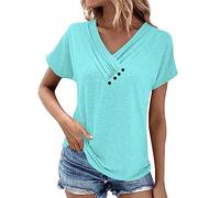 TIMEMEAN T Shirt Femme Long Chemise Unie Top Vintage Femme Annee 5Chemise Polaire Blouse Tunique Grande Taille T-Shirt Personnalisé Femme Chemise Fine Femme Chemise Japonaise Ensemble Chemise