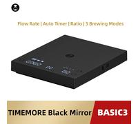 TIMEMORE Basic 3 Black Mirror, balance à café pour infusion, balance à expresso, débit, minuterie automatique, rapport, 3 modes de préparation, capacité de 2 kg Basic3 Scale Black