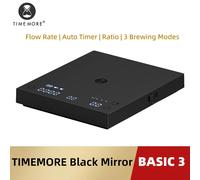 TIMEMORE Basic 3 Black Mirror, balance à café pour infusion, balance à expresso, débit, minuterie automatique, rapport, 3 modes de préparation, capacité de 2 kg Basic3 Scale Black