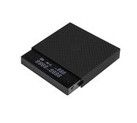 TIMEMORE Black Mirror Basic Pro Balance à café numérique, mesure du débit, balance barista avec minuterie, pour Over, café, filtre à expresso, 2 kg/0,1 g, noire