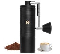 Timemore C5 ESP PRO - Moulin à café manuel - 50 niveaux réglables - Broyeur en acier inoxydable de 42 mm - Avec poignée pliable - Entièrement en métal - Pour expresso, presse française et pour-over