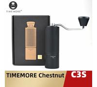 TIMEMORE Chestnut C3S / C3ESP moulin à café manuel mise à niveau corps tout en métal et conception antidérapante broyeur Portable S2C bavure à l'intérieur C3ESP matte black