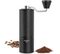 TIMEMORE Chestnut C3S Moulin à café manuel avec bavure conique S2C en acier inoxydable, corps entièrement métallique, réglage réglable pour expresso/verse/presse française, capacité 25 g