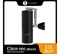 TIMEMORE Store - moulin à café manuel châtaigne C3ESP PRO, capacité 25g, noyau en acier réglable à la main, bavure, envoyer une brosse de nettoyage C3ESP PRO