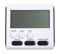 Timeneurs Numériques À Minuterie Électronique Multifonction Timeuses Numériques Big LCD Count Count Up Countdown Timer for Break for Time Cookin Kiners Timers Seniors avec des Heures Et des Minutes