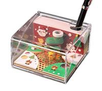 Timepiece Calendar, 3D Desk Notepad Planner with Protective Cover, Multifunctional Organizer for Daily Planning, Schedule Management, and Chore Tracking, Ideal for Office Classroom Kitchen and Home