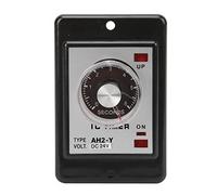 Timer À Pointeur, Type Compact 6 Secondes, 24V DC / 220V AC - Performances Stables, Coque Épaisse Résistante Pour Équipements Automatisés (24 VCC)