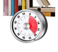 Timer de la - minuteur de Cuisson mécanique, Horloge à rebours magnétique, Sonnerie de Cloche en Acier Inoxydable Durable | Outil de Gestion du Temps Portable pour Le Bureau de Bureau de prépa