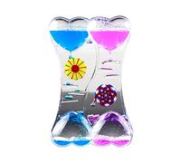 Timer de mouvement liquide jouet sensoriel drôle pour la relaxation Timer de lampe de lave de couleurs flottantes - jouet apaisant incroyablement efficace pour les enfants détente de la minuterie de