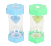 Timer de sable de sable de 5 minutes empêchant la minuterie de sablier Falls pour les jeux pour enfants décoration de cuisine en classe