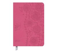 Timer Soft Touch pink 2027: Terminplaner in Lederoptik. Terminkalender mit Wochenübersicht und Lesezeichenband. Taschenkalender im Format: 11 x 16 cm