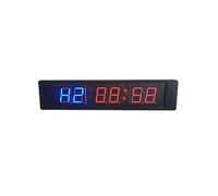 Timer Sport, 2pcs Countdown, LED Wall Clock Timer Large Room Sports Digital Gym Boxing Swimming Training