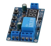 TimerControl Module de charge et de décharge de batterie avec communication série, entrée DC 6-40 V, minuterie 0-999 min, pour tension et relais