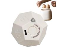 timerDesk - TimerCube, Egg | Outil de gestion du temps de bureau, productivité de concentration, compte à rebours pour étude, travail, maison, bureau, routine d'entraînement, 5,7 x 5,7 x 4,7 cm