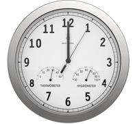 Timerider Horloge Murale Radio-Pilote Ultra-Prcise, Pendule Murale Silencieuse pour Salon/Cuisine/Bureau, Pendule Blanc Mul HORLOGE