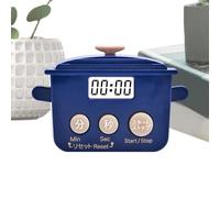 Timers for Cooking - Magnetic Digital Up Countdown Cooker Shape,