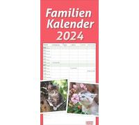 Times&more Katzen Familienplaner 2024